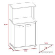 Combo para Cocina Caesar, Incluye Gabinete Superior y Módulo Microondas