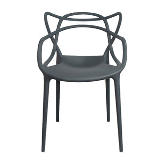 Silla Solna Para Sala Comedor Jardín - Gris