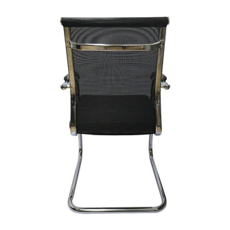 Silla Roma Fija Oficina Escritorio - Negro