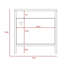 Combo para Habitación Adara, Incluye Mesa de Noche y Mesa Flotante de TV
