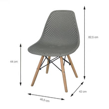 Silla Air Eames Para Sala Comedor Restaurante - Gris