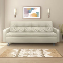 Sofa Cama Sofhie Cuero Sintetico, Color Beige