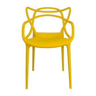 Silla Solna Para Sala Comedor Jardín - Amarillo