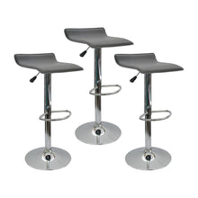 Kit por 3 Silla Wave Bar - Gris