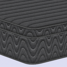 Colchón Rollpack Euro u Mohnblatt 120X190 Semidoble, Color Gris