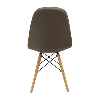 Silla Botones Eames Acolchada - Beige