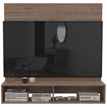 Mueble Multiusos Ravena, Miel, con Espacio Para Televisor de Hasta 60 Pulgadas