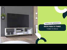 Mesa Para Tv Tunez, Blanco Duqueza, Para Televisor Hasta 70 Pulgadas