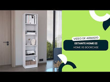 Biblioteca Home Eco, Wengue, con Cinco Entrepaños