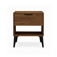 Set X 2 Mesas De Noche Bony con Puerta 50x40x30cm Madera