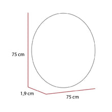 Espejo circular Capri 75 - VIRTUAL MUEBLES