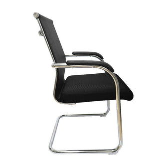 Silla Roma Fija Oficina Escritorio - Negro