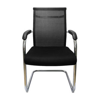 Silla Roma Fija Oficina Escritorio - Negro