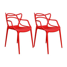 Kit por 2 Silla Solna Tipo Master Jardín - Rojo