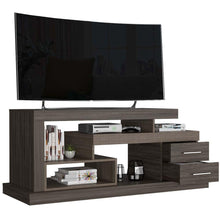 Mesa Para Tv Osaka, Avellana, con Espacio Para Televisor de Hasta 48 Pulgadas