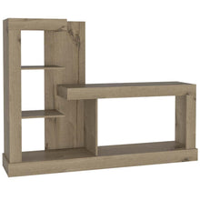 Mueble Multiusos Samir, Café Claro, con Espacio Para Televisor de Hasta 55 Pulgadas