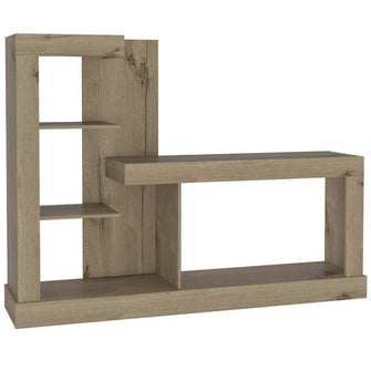 Mueble Multiusos Samir, Café Claro, con Espacio Para Televisor de Hasta 55 Pulgadas