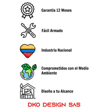 Escritorio Tocador (76x80x40) Blanco