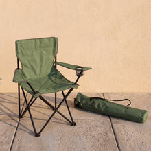 Silla Plegable Camping Tanzania, Verde, Incluye Bolsa de Transporte