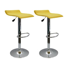 Kit por 2 Silla Wave Bar- Amarillo