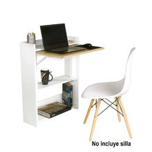 Escritorio Plegable ahorra espacio (77X64X54)Blanco-Vienes