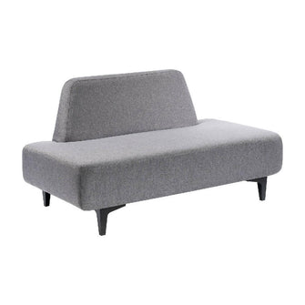 Sofá Nice (72X134X73) Gris - Negro