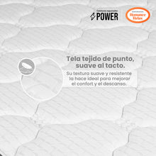 Colchón Power Clasico Firme 120X190X028, Semidoble