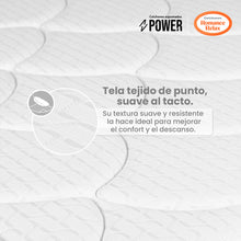 Colchón Power Element Firme 100X190X24, Sencillo
