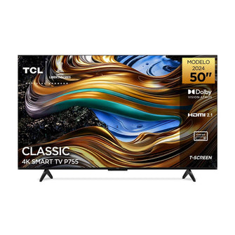 Televisor TCL 50" Pulgadas P755 Classic 4K-UHD LED Smart TV Google