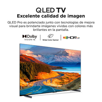 Televisor TCL 98" Pulgadas C655 Advanced 4K-UHD QLED Smart TV Google