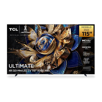 Televisor TCL 115" Pulgadas MAX Ultimate 4K-UHD QD-MINI LED TV