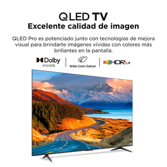 Televisor TCL 50" Pulgadas C655 Advanced 4K-UHD QLED Smart TV Google