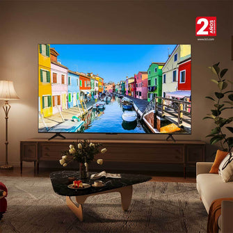 Televisor TCL 85" Pulgadas C655 Advanced 4K-UHD QLED Smart TV Google