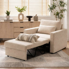 Poltrona Cama Reclinable Germany 90x76x86cm Beige
