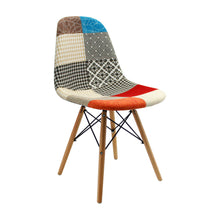 Silla Eames Patchwork Patas en Madera