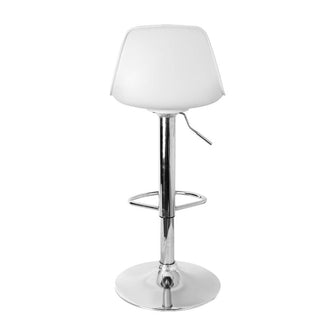 Silla Oslo Tipo Bar - Blanca