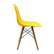 Silla Air Eames Para Sala Comedor Restaurante - Amarillo