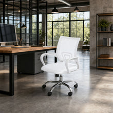 Kit por 2 Silla para Oficina Escritorio Ergonómica - Blanca