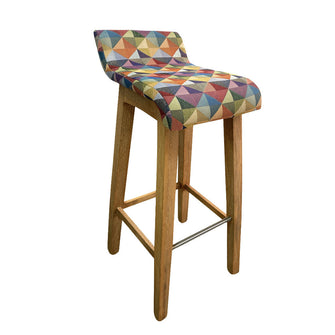 Barra de Cocina 101.5x100x40cm Madera + 2 Sillas Bar Colors