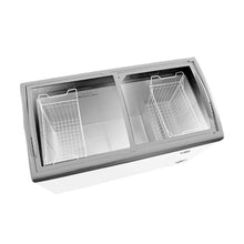 Vitrina Horizontal Kalley 254 Litros K-Vh254L, Color Blanco