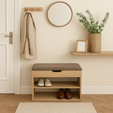 Mueble Organizador Zapatero-Baúl 43x60x30 Madera/Mocca