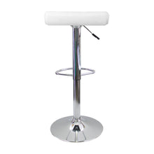 Kit por 3 Silla Tapizada Lisa Tipo Bar - Blanca