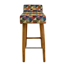 Silla Bar Madera 85x32x44.5cm Tapizada Colors