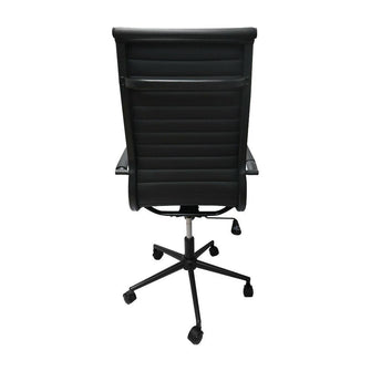 Silla Oficina Esterilla Alta - Negro Negro