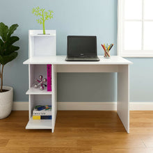 Escritorio-Biblioteca Moderno King + Silla Aimes Blanco