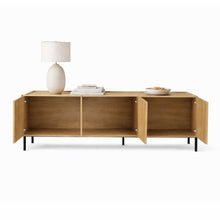 Mesa de Tv Puertas Benito 50x150x30cm Madera