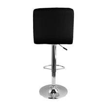 kit por 3 Silla Acolchada Tipo Bar - Negra