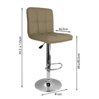 Silla Confort Bar - Caramelo