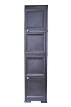 Mueble Organizador Elegance Donatello, Liso Wengue, Con Dos Puertas Batientes